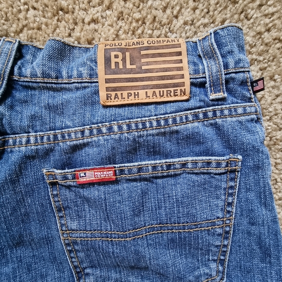 Ralph Lauren vintage 90s women's denim shorts size 8 - Picture 4 of 11